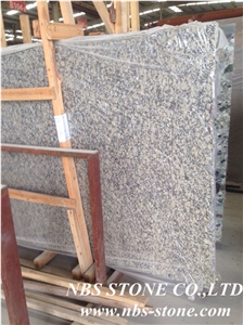 Golden Autumn Grain Granite Tile, China Yellow Granite Tiles