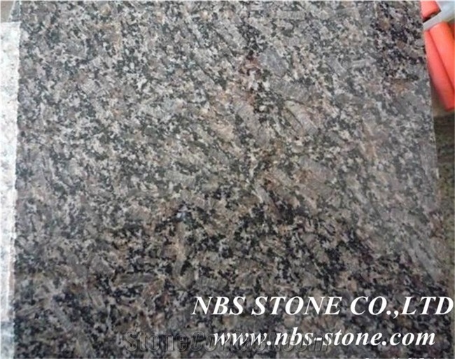 Royal Pearl Granite Tiles & Slabs, China Brown Granite Tiles