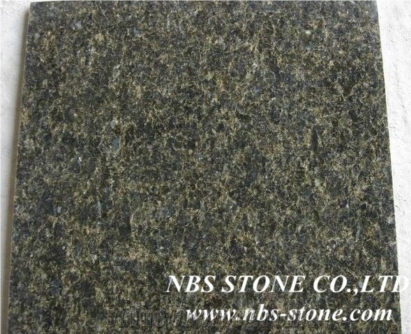 Verde Bahia Granite Slabs & Tiles, Brazil Green Granite