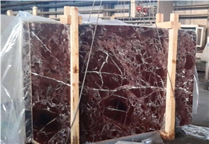 Elazig Visne Marble - Rosso Levanto Marble Blocks