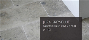 Jura Grey Blue Floor Tiles