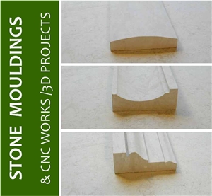 Vratsa Limestone Moldings, Euro Vratza Beige Limestone