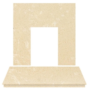 Beige Granite Fireplace Hearth China Factory High Quality Beige Granite Fireplace Hearth China Factory High Quality