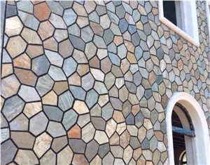 Cheap Flexible Artificial Rusty Natural Slate Cultured Stone