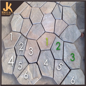 Natural Slate Flagstone, Slate Tile on Sale, Colourful Flagstone