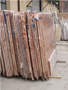 Rojo Alicante Marble Slabs & Tiles, Spain Red Marble