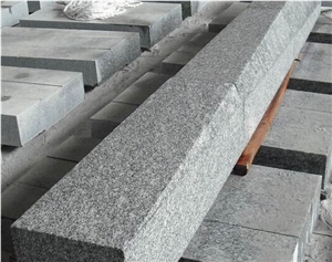 Chinese Popular & Beautiful Cheap Grey Granite Kerbstone Promotional Prices from Factory