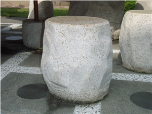 Outdoor Bench G682 Granite Park Bech Garden Stone Tables and Beches