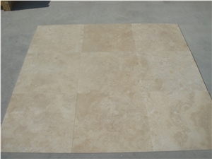 Light Travertine Premium Quality Tiles & Slabs, Beige Travertine Floor Tiles, Wall Tiles Turkey