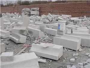 Bus Stop Stone, G341 Grey Granite Parking Stone