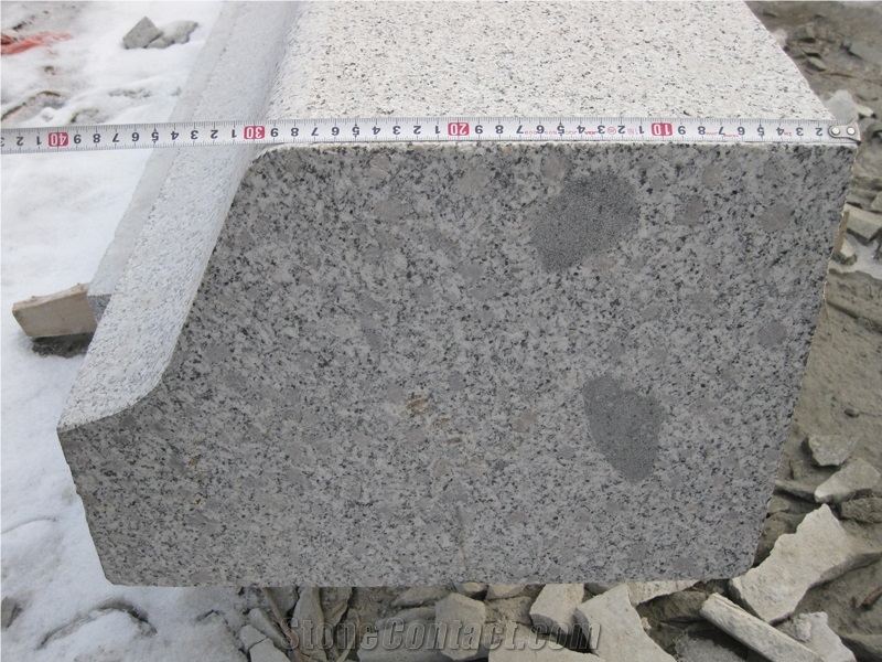 Bus Stop Stone, G341 Grey Granite Parking Stone