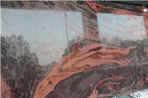 Polished Red Hollywood Quartzite Slabs & Tiles,Brazil Red Quartzite Wall Panel