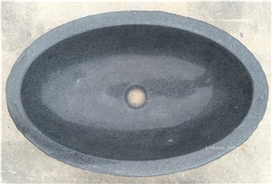 Natural G654 Oval Granite Basins