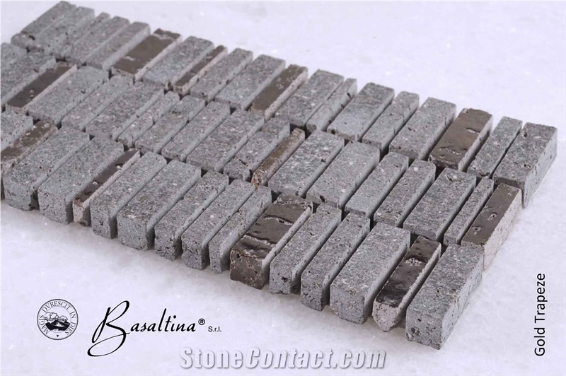 Basaltina Tipo Classico Gold Trapeze Mosaic