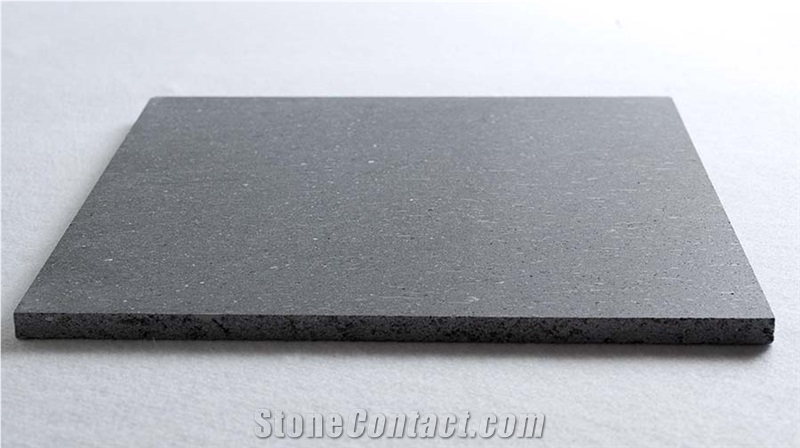 Pietra Basaltina Basalt Polished Slabs & Tiles, Italy Grey Basalt