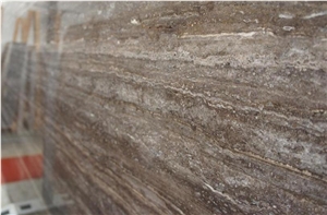 Silver Travertine Titanium