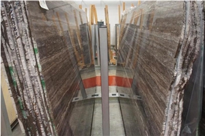 Silver Travertine Titanium