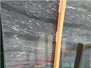 New Stone, Grigio Fantasy Marble Slabs, Polished Grey Starry Sky Marble Slabs