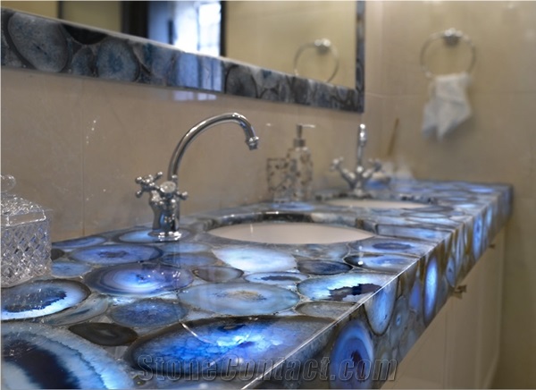 Agate Stone,Gemstone,Semi Precious Stone Slab,High Polished,Luxary Decorative Stone