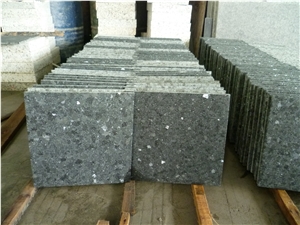 Black Diamond Granite Tiles & Slabs, China Dark Grey Granite Tiles, Black Granite with Sparkle Spots Floor and Wall Tiles