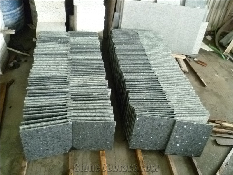 Black Diamond Granite Tiles & Slabs, China Dark Grey Granite Tiles, Black Granite with Sparkle Spots Floor and Wall Tiles