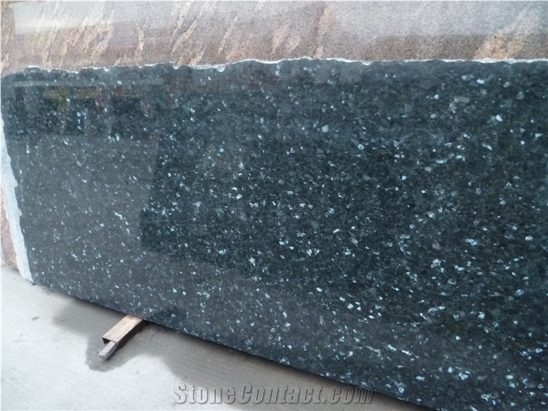 Emerald Pearl Granite Polished Tiles & Slabs, Green Granite Slabs, Norrway Green Pearl Granite Polished Random Slabs