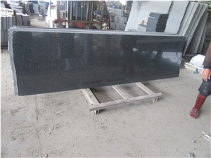 G654 China Impala, Nero Impala Granite Polished Tiles & Slabs, Dark Grey Granite Slabs, Cheap Chinese Grey Granite Polished Cutter Slabs