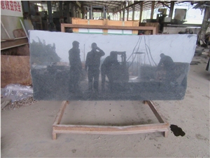 G654 China Impala, Nero Impala Granite Polished Tiles & Slabs, Dark Grey Granite Slabs, Cheap Chinese Grey Granite Polished Cutter Slabs