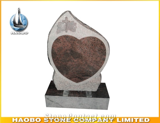 Cheap Prices Quality Gravestone Cross Design Headstone in Granite Wholesale