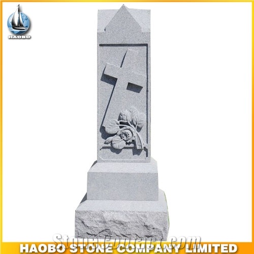 Cheap Prices Quality Gravestone Cross Design Headstone in Granite Wholesale