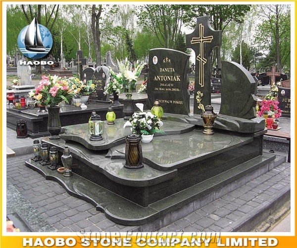 Cheap Prices Quality Gravestone Cross Design Headstone in Granite Wholesale