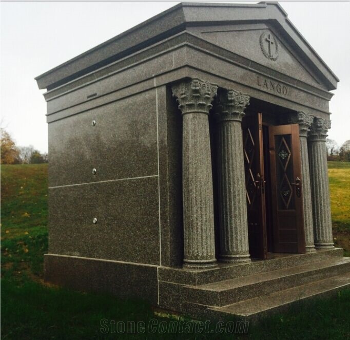 China Granite 6 Person Private Family Mausoleums, Walk-In Cemetery Mausoleum, Mausoleum Crypts, 6 Crypts Cremation Mausoleums, Cheap Mausoleum Prices