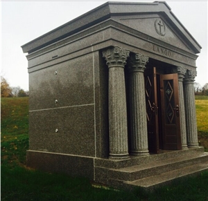 China Granite 6 Person Private Family Mausoleums, Walk-In Cemetery Mausoleum, Mausoleum Crypts, 6 Crypts Cremation Mausoleums, Cheap Mausoleum Prices