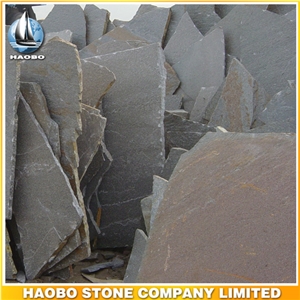 Factory Direct Flagstone Wholesale Outdoor Paving Stone Gray Irregular Flagstone