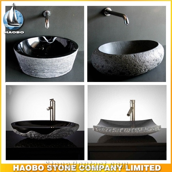 Granite and Marble Above-Counter Bathroom Sink for Sale