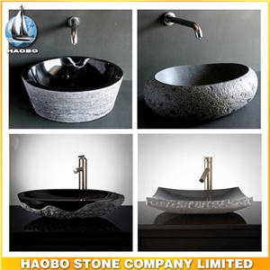 Granite and Marble Above-Counter Bathroom Sink for Sale