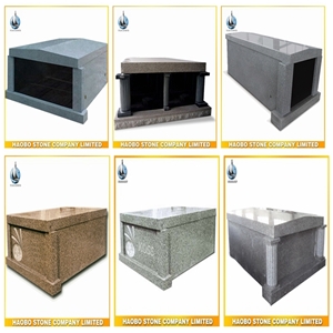 Granite Two Crypt Mausoleum for Sale