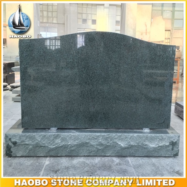 Green Granite American Style Upright Memorial Monument for Sale Green Granite