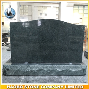 Green Granite American Style Upright Memorial Monument for Sale Green Granite