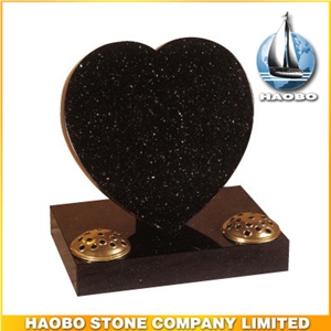 Heart Design Quality Granite Headstone Heart Shaped Wholesale