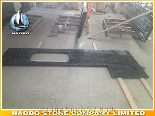 Wholesale Butterfly Green Granite Bath Countertops Factory Direct