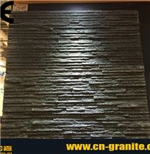 Black&White Quartzite Cultured Stone,Natual Cultured Stone Wall Panel/Veneer Stones Panel,Quartzite Floor Tiles&Wall Covering,Quartzite Cultured Stone Panel,Wall Cladding,Stone Wall Decor,Feature Wall