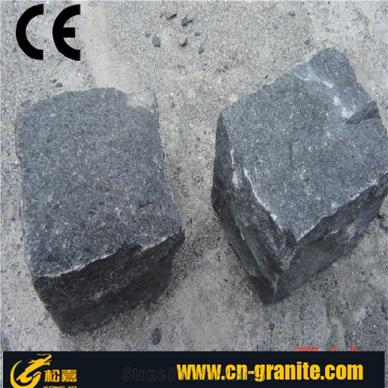 China Black Granite Cube Stone, Cheap Price Of Granite Cube Stone, Granite Paving Stone, Granite Floor Covering, Cube Stone, Cobble Stone, Walkway Pavers, Exterior Pattern, Garden Stepping