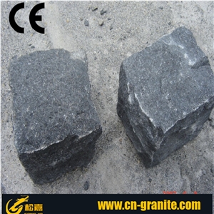 China Black Granite Cube Stone, Cheap Price Of Granite Cube Stone, Granite Paving Stone, Granite Floor Covering, Cube Stone, Cobble Stone, Walkway Pavers, Exterior Pattern, Garden Stepping