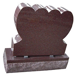 China Factory American Style Red Granite Carved Tombstone,Western Style Monument,Headstone,Gravestone,Granite Tombstone Wholesaler-Xiamen Songjia