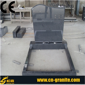 China Factory Black Granite G654 Granite Monument,Mexico Style Tombstone Pattern,Wholesaler-Xiamen Songjia