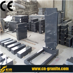 China Factory Black Granite G654 Granite Monument,Mexico Style Tombstone Pattern,Wholesaler-Xiamen Songjia