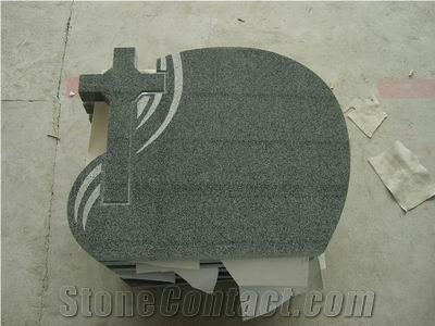 China Factory Granite G654 Gravestone,Western Style Monument Design,Granite Poland Monument,Wholesaler-Xiamen Songjia