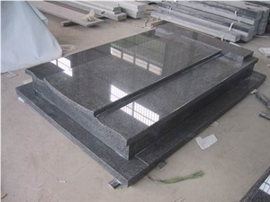 China Factory Granite G654 Tombstone,Western Style Monument Design,Granite Poland Monument,Wholesaler-Xiamen Songjia