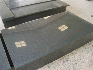 China Factory Granite G654 Tombstone,Western Style Monument Design,Granite Poland Monument,Wholesaler-Xiamen Songjia
